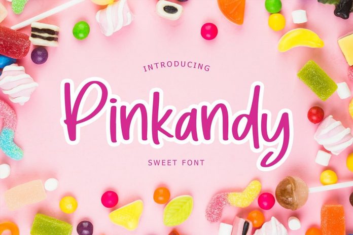 Pinkandy Sweet Kids Display Font