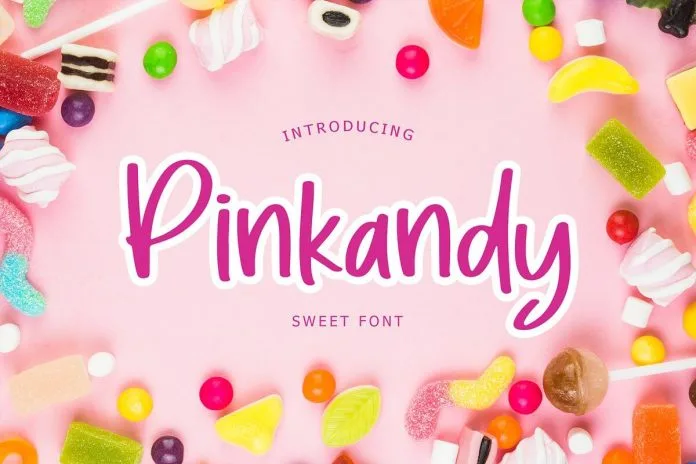 Pinkandy Sweet Kids Display Font