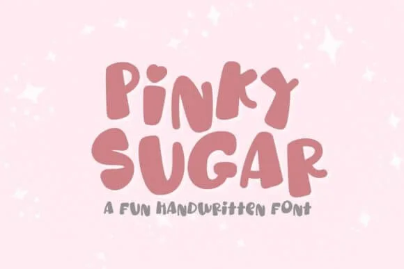 Pinky Sugar Font
