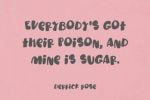 Pinky Sugar Font