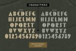 Pinmold - Modern Stencil Font