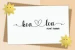 Pinokio Font