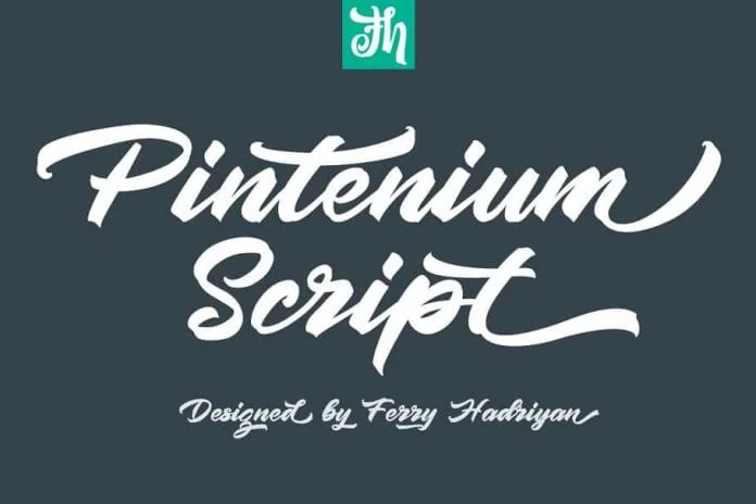 Pintenium Script Font