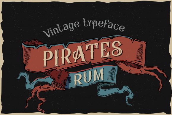 Pirates Rum Font