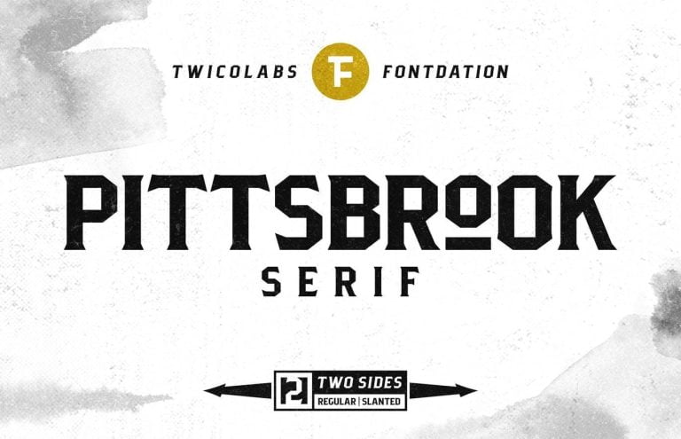 Pittsbrook Serif Font Free Download