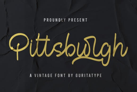 Pitttsburgh Font