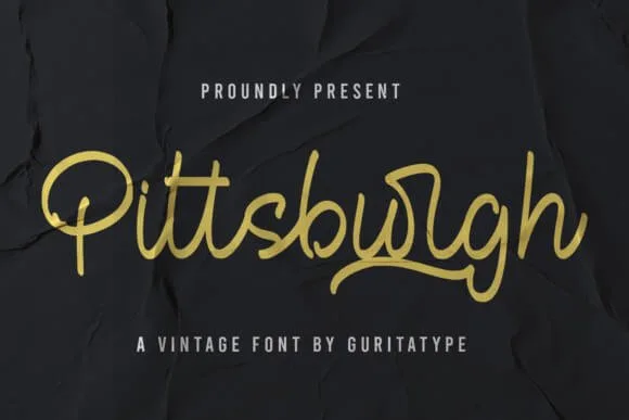 Pitttsburgh Font