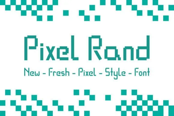 Pixel Rand Font