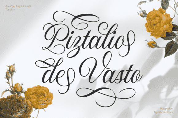 Piztalio De Vasto Font