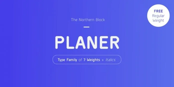 Planer Font Family