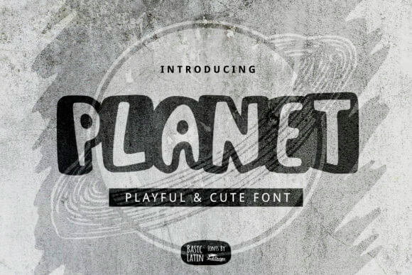 Planet Font
