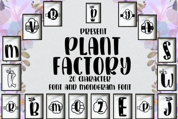 Plant Factory Font