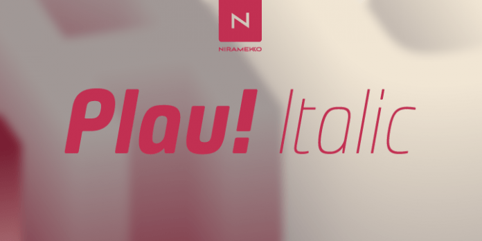 Plau Italics Font Family