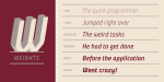 Plau Italics Font Family