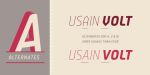Plau Italics Font Family