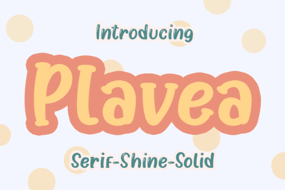 Plavea Font
