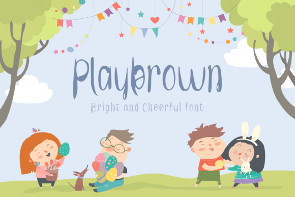 Playbrown Kid Font