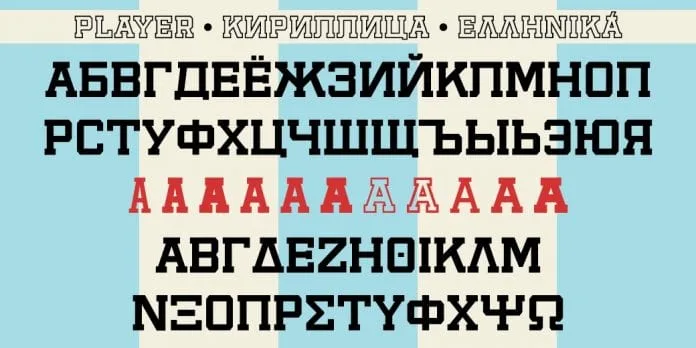 Player Font