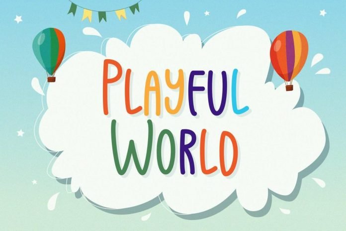 Playful World - Playful Display Font