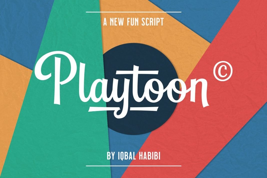 Playtoon Script Font