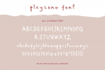 Playzone - Handwritten Doodle Font