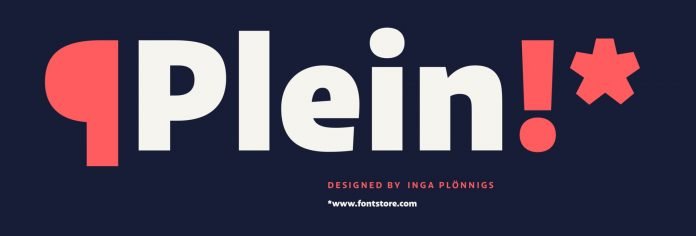 Plein Font