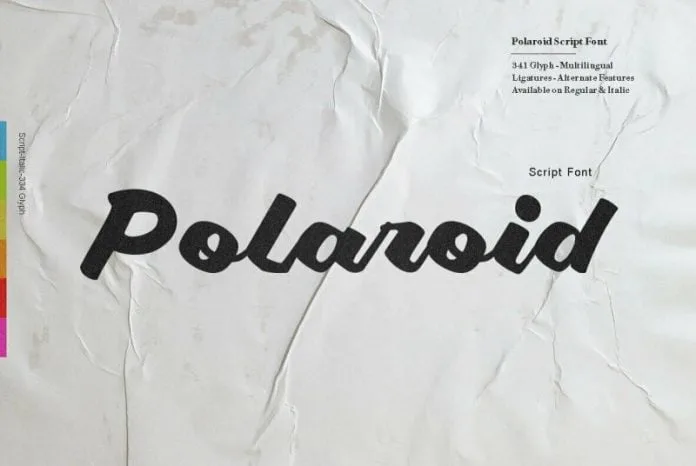 Polaroid Font Family