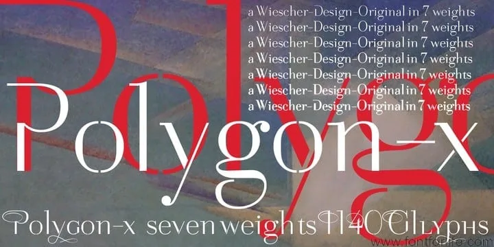 Polygon X Font Family