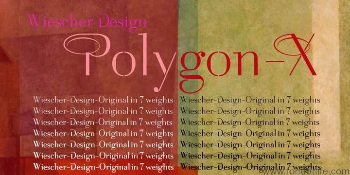 Polygon X Font Family