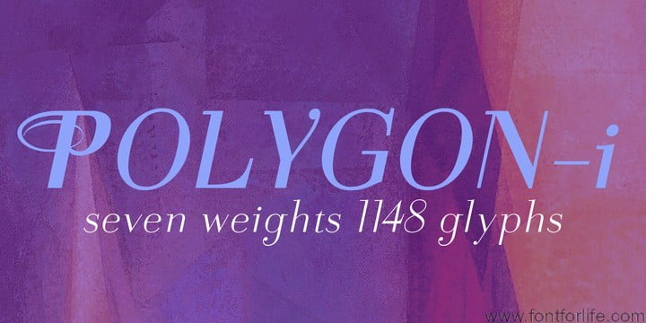 Polygon-i Font Family