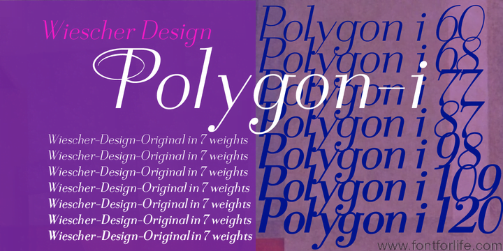 Polygon-i Font Family