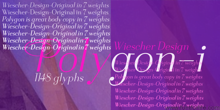 Polygon-i Font Family