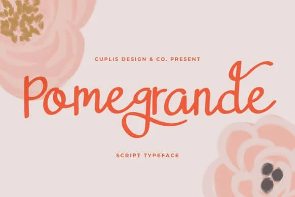 Pomegrande Font