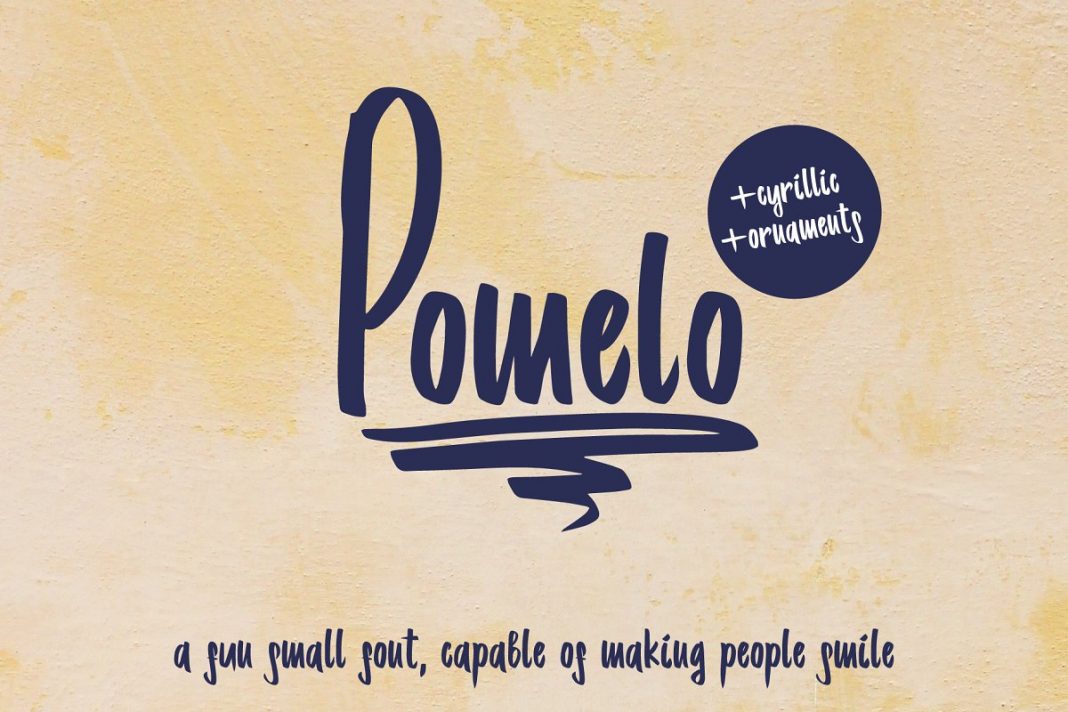 Pomelo font