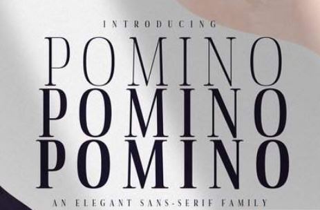 Pomino family Font