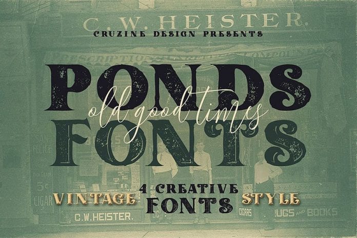 Ponds Font