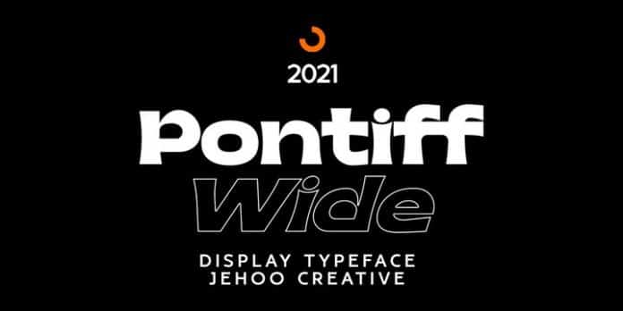 Pontiff Wide Font