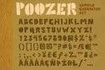 Poozer Font