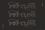 Pop Clink A New Years Font