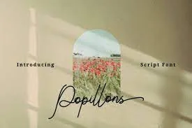 Popillons Font