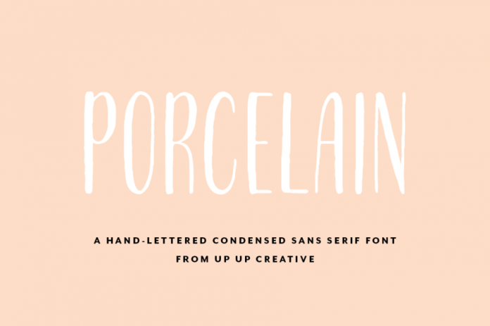 Porcelain Condensed Sans Serif