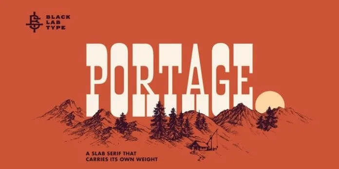 Portage Font