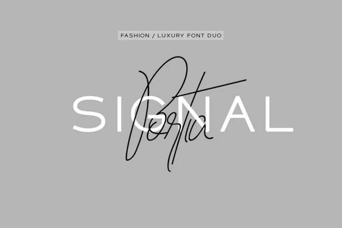 Portia & Signal Duo Font