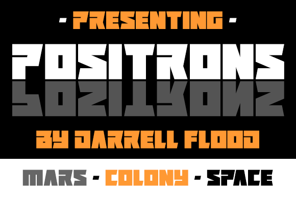 Positrons Font