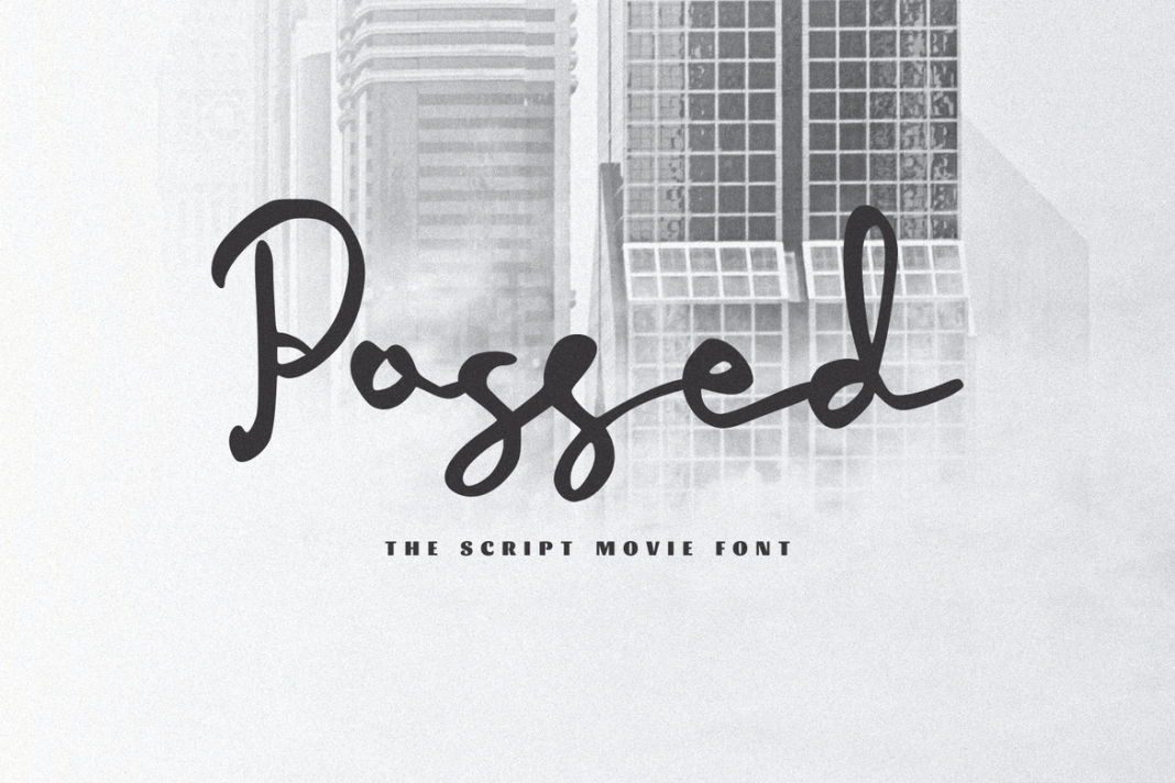 Possed - The Movie Script Font