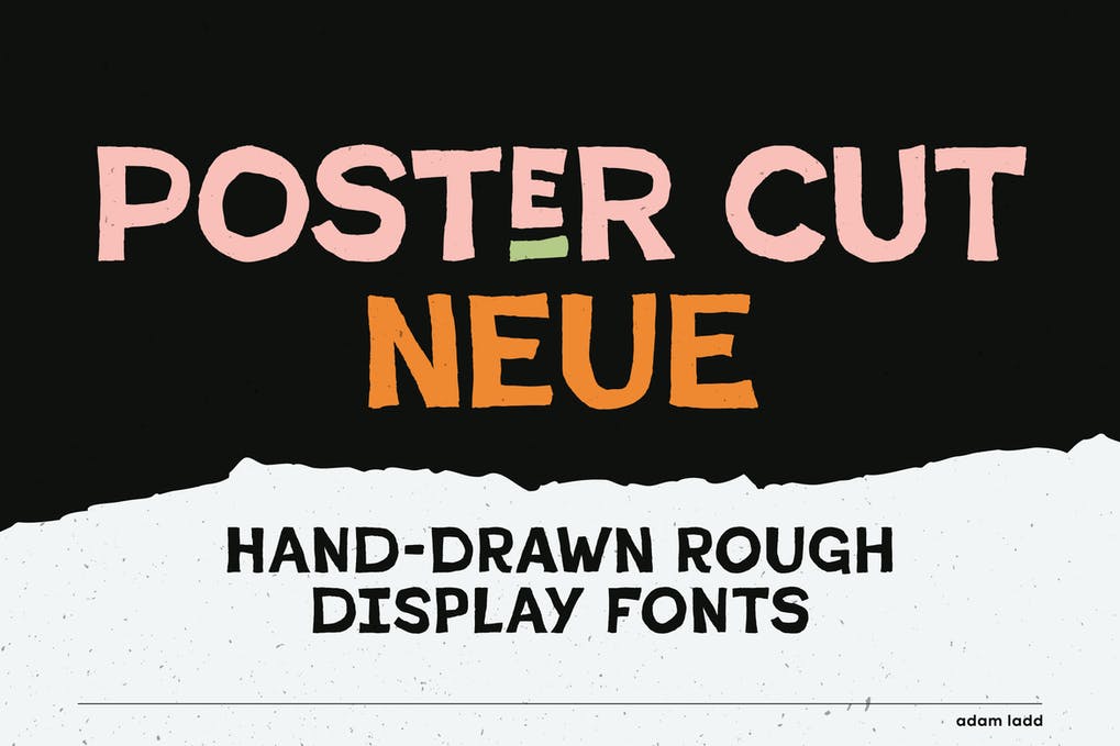 Poster Cut Neue Font Family Poster Cut Neue Font Family