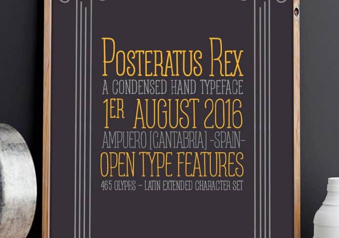 Posteratus Rex Font