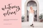 Posting Card Font