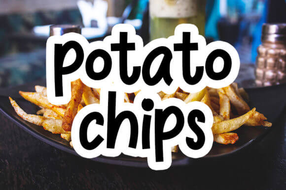 Potato Chips Font