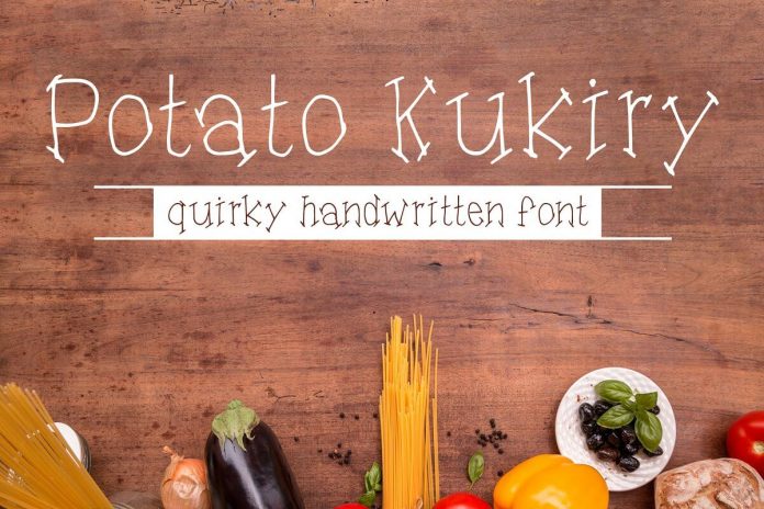 Potato Kukiry - Quirky Fun Font
